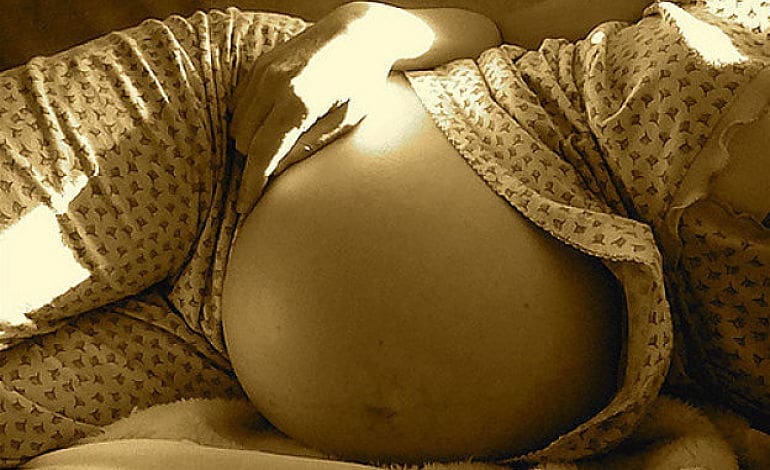 Pregnant woman fertility