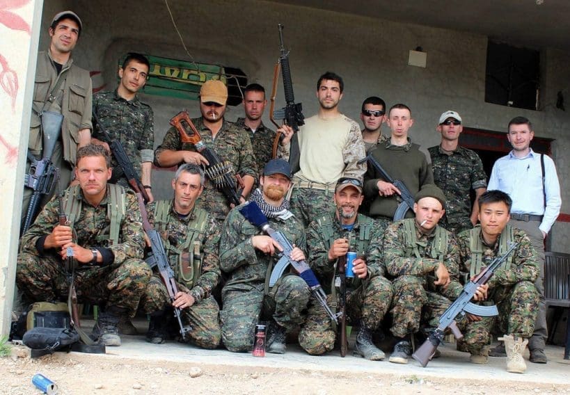 YPG-1 British anti-terror fighters
