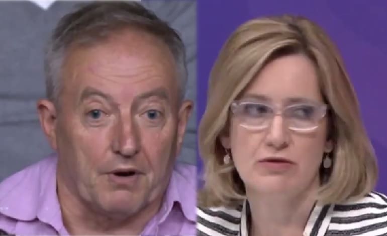 BBC Question Time Amber Rudd policing BBCQT