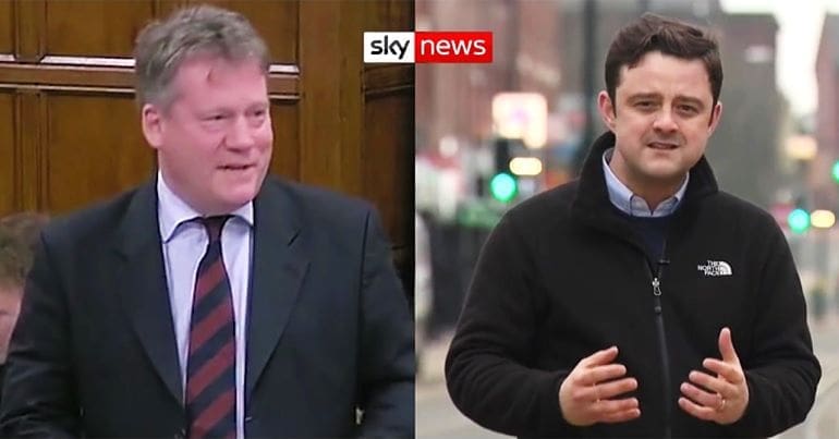 Conservative MP and Sky News journalist homelessness