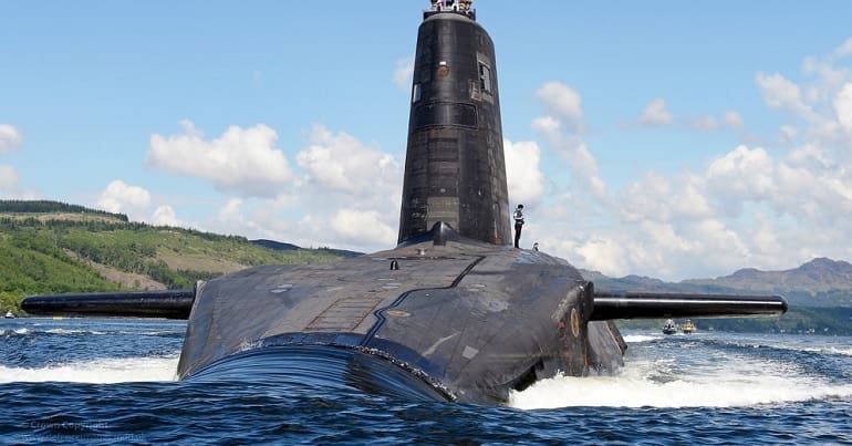A Trident submarine