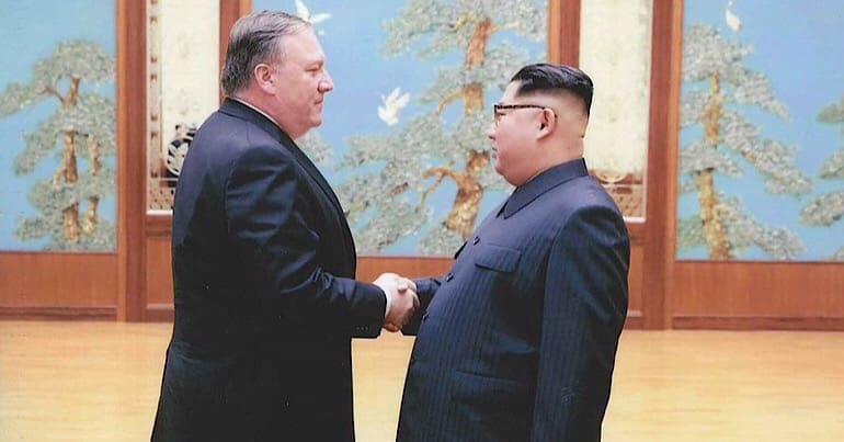 Pompeo meets Kim Jong-un