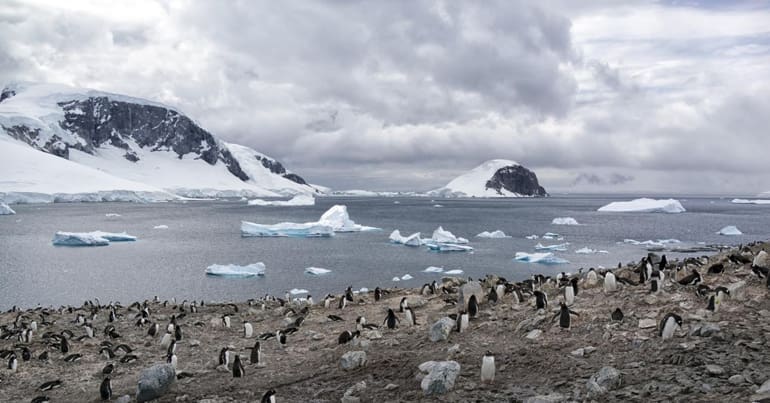Antartica landscape