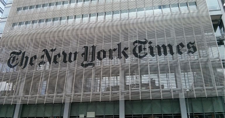 New York Times building climate change article