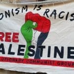 Anti-fascist Demo - Zionism is Racism - 1500 x 1022