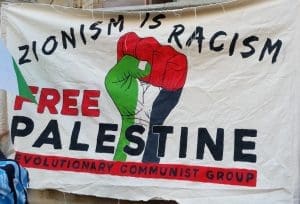 Anti-fascist Demo - Zionism is Racism - 1500 x 1022