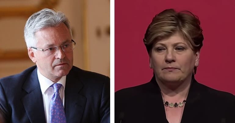 Alan Duncan and Emily Thornberry