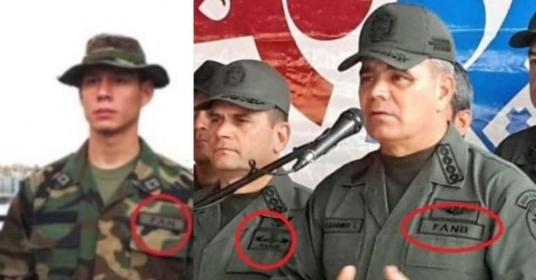 Debunking propaganda on Venezuela - soldiers in uniform