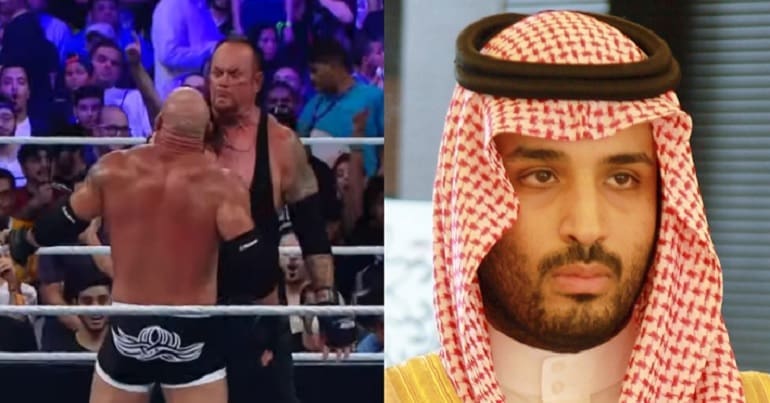 WWE Super Showdown and Saudi Crown Prince