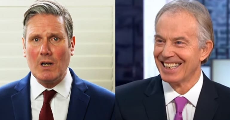 Keir Starmer And Tony Blair