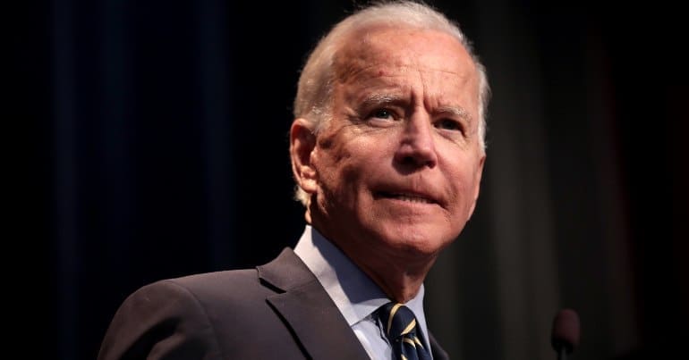Presumptive Democratic Party presidential candidate Joe Biden