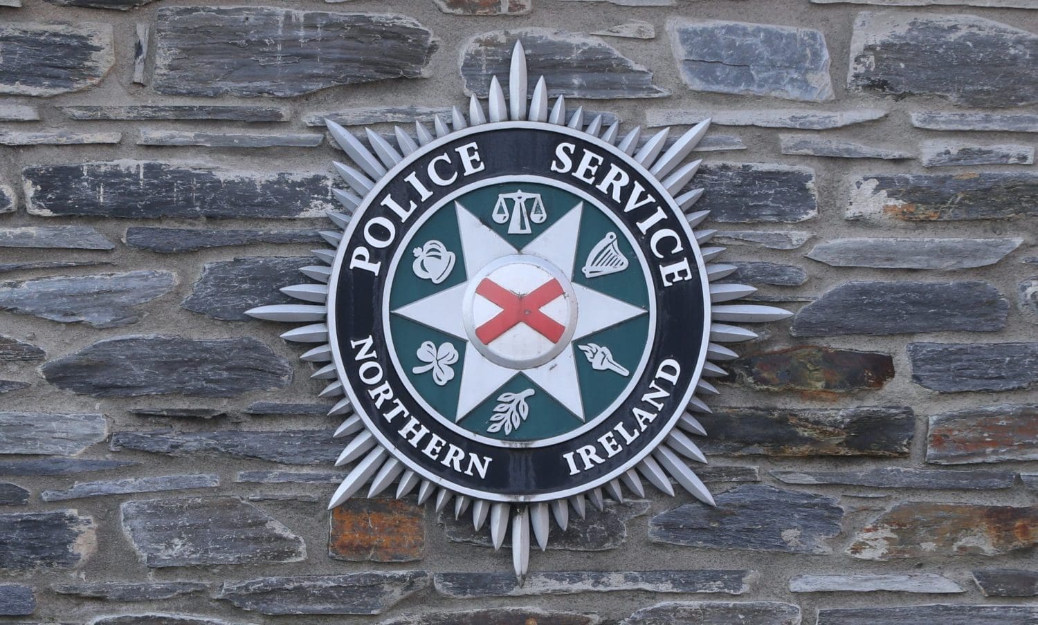 A sign of the Police Service of Northern Ireland