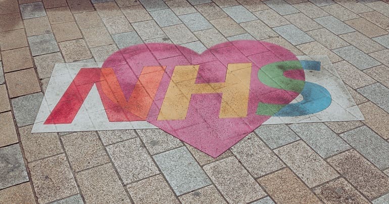 NHS love logo