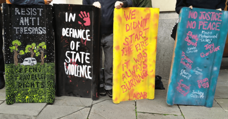 Demonstration in support of Bristol Kill the Bill demonstrators