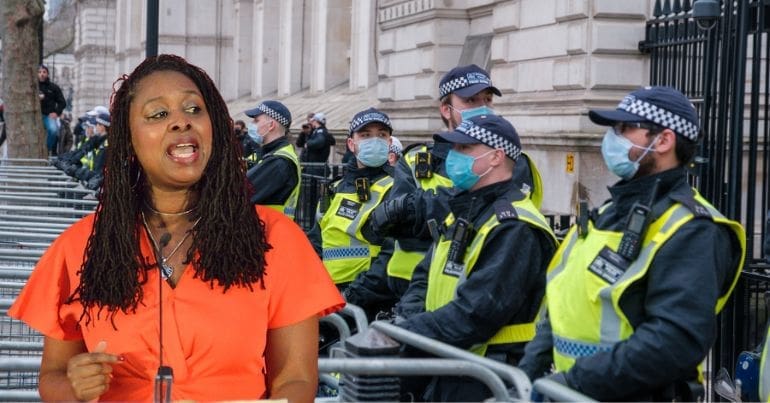 MP Dawn Butler 'threatened with police'