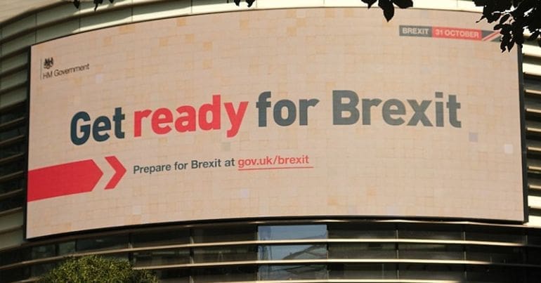 Brexit billboard