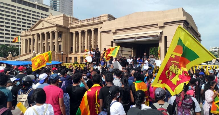 Anti-government protests in Sri Lanka in 2022