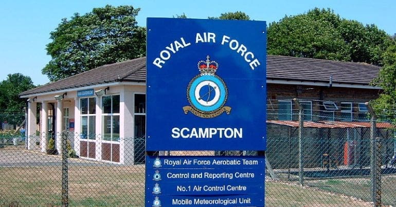 RAF base earmarked as detention centre