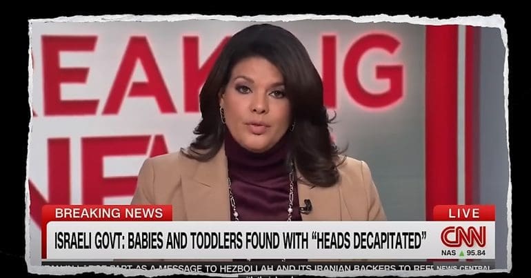 CNN babies story Israel Palestinian Gaza media
