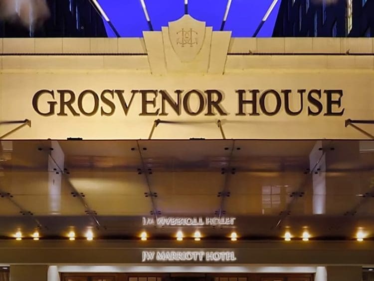 Marriot Grosvenor House hotel72