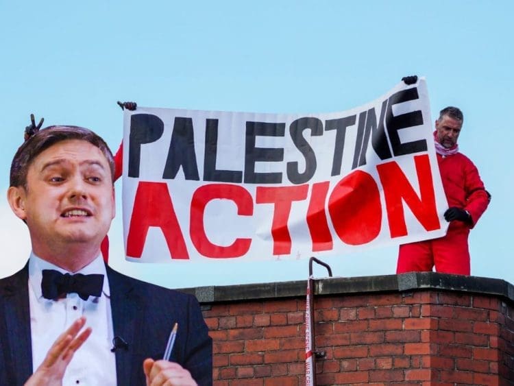 John Woodcock Palestine Action