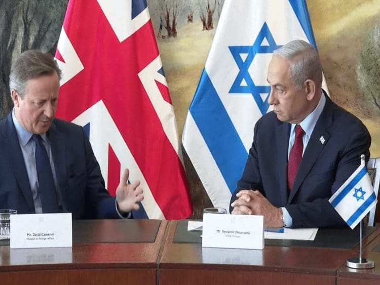 Cameron and Netanyahu Israel