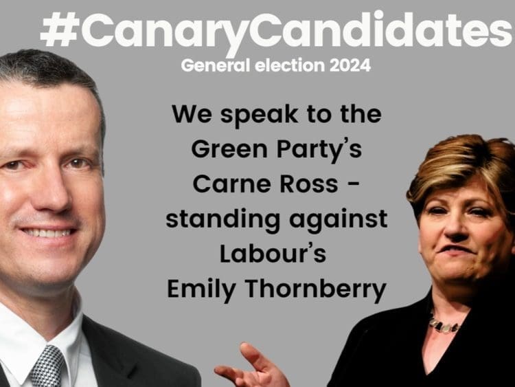 #CanaryCandidates Green Party Carne Ross Labour Emily Thornberry general election