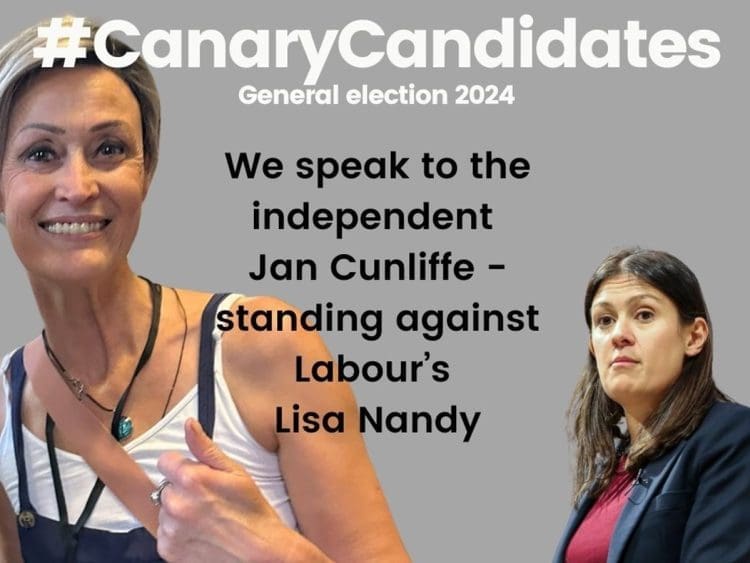 Cunliffe Nandy Wigan general election